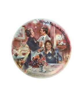 Limoges France “Patinage au Trocadéro” Plate by Peltriaux – Limited Edition